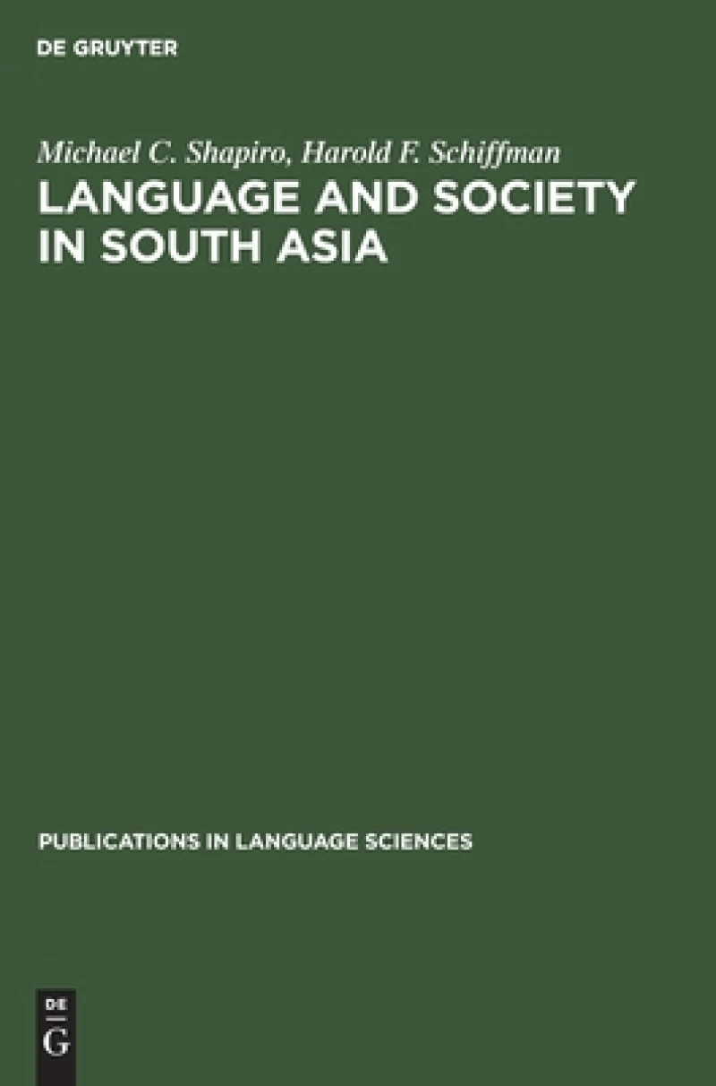 Language and Society in South Asia