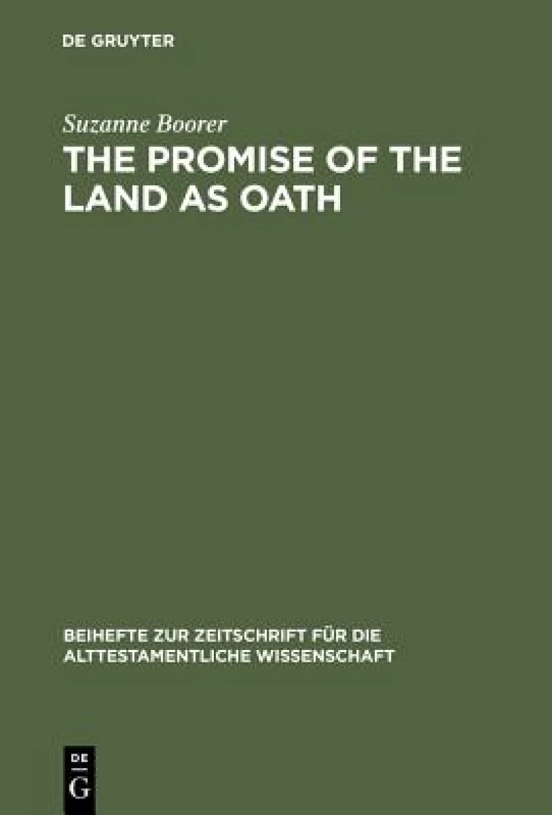 The Promise of the Land As Oath