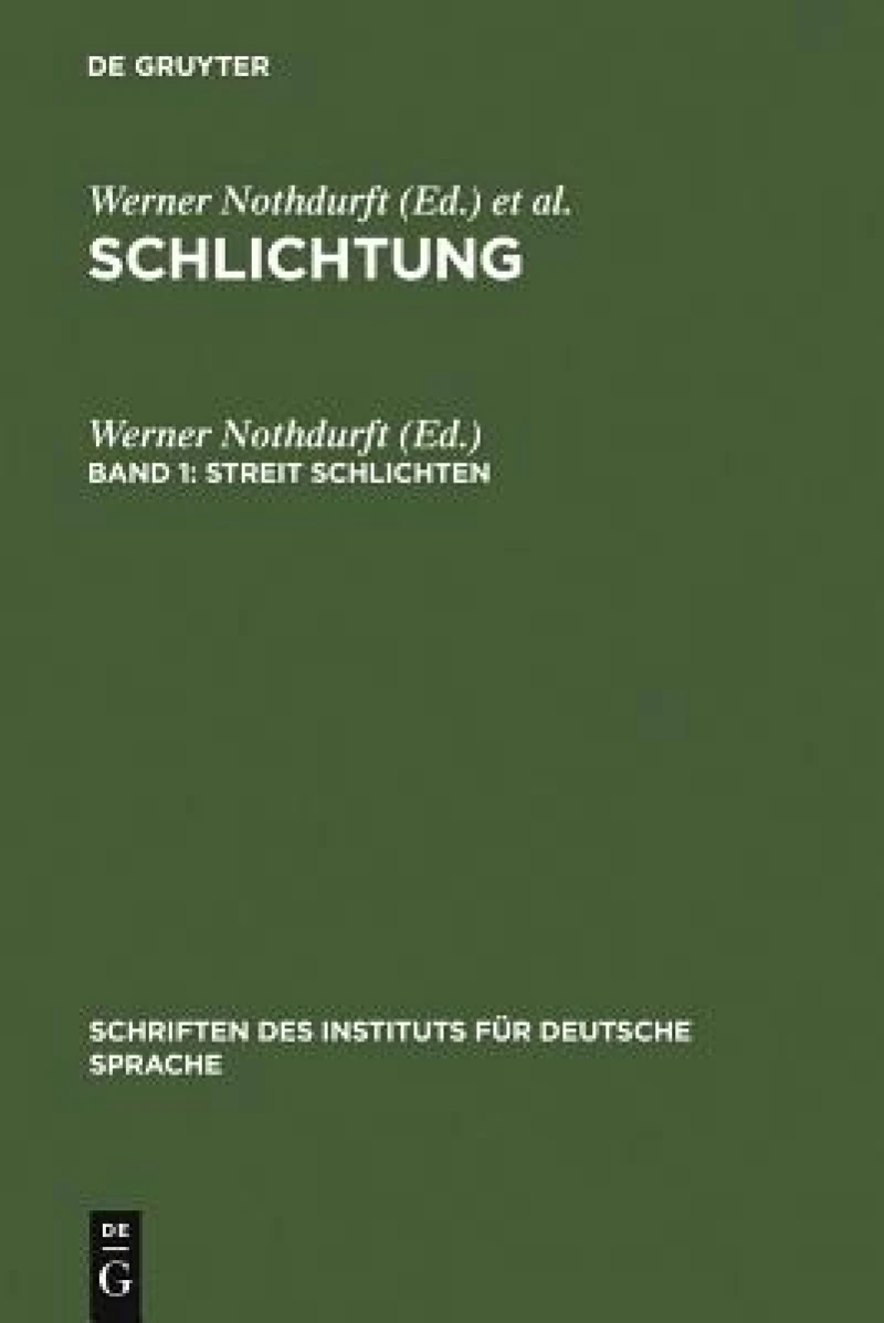 Streit Schlichten