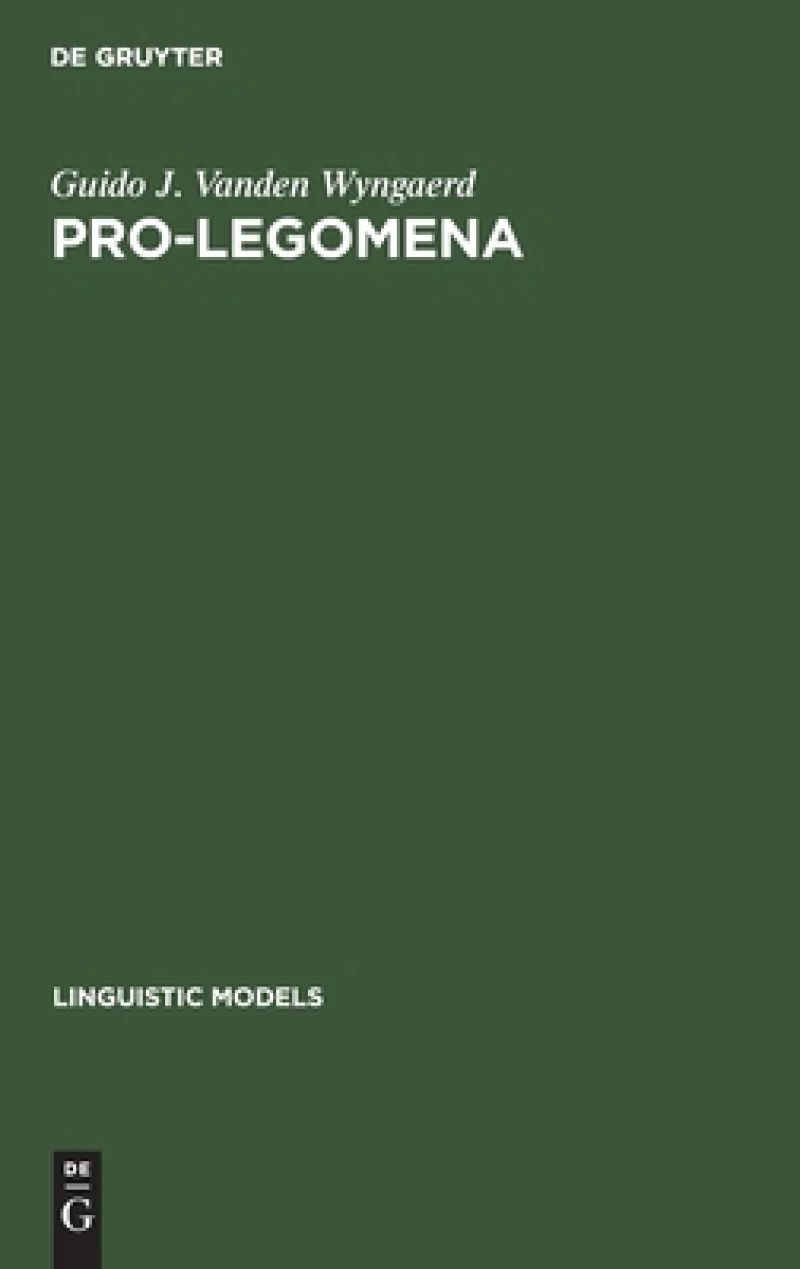 Pro-Legomena