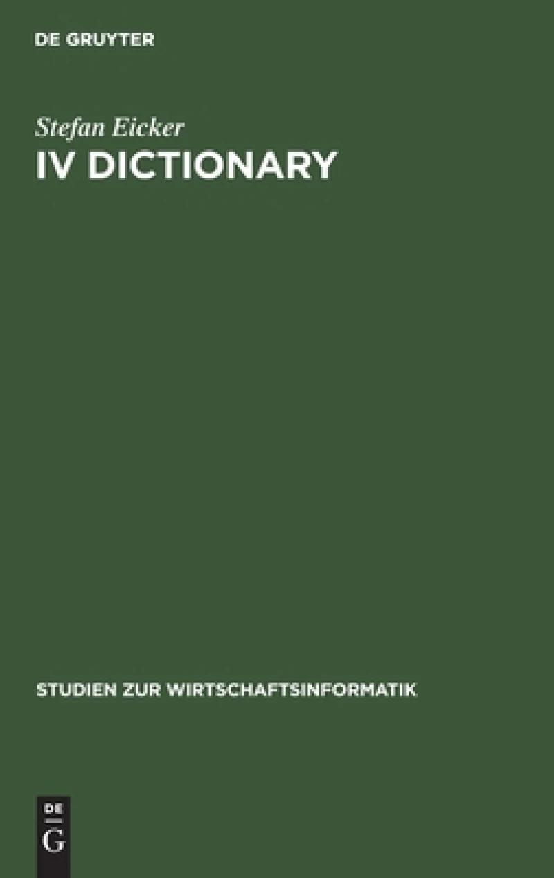 IV Dictionary