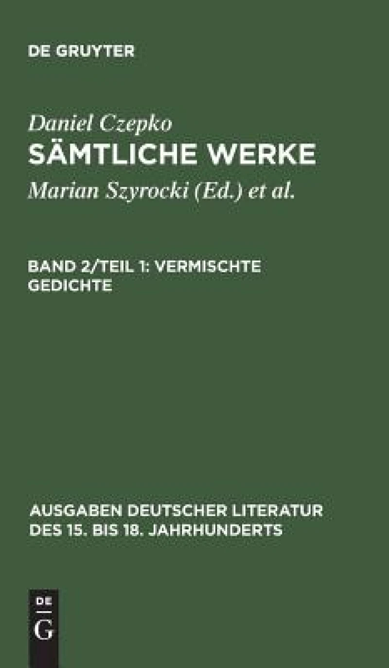 Vermischte Gedichte