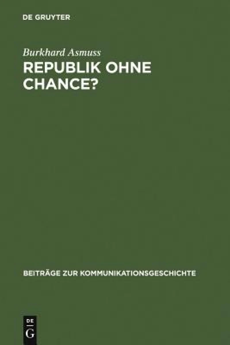 Republik ohne Chance?