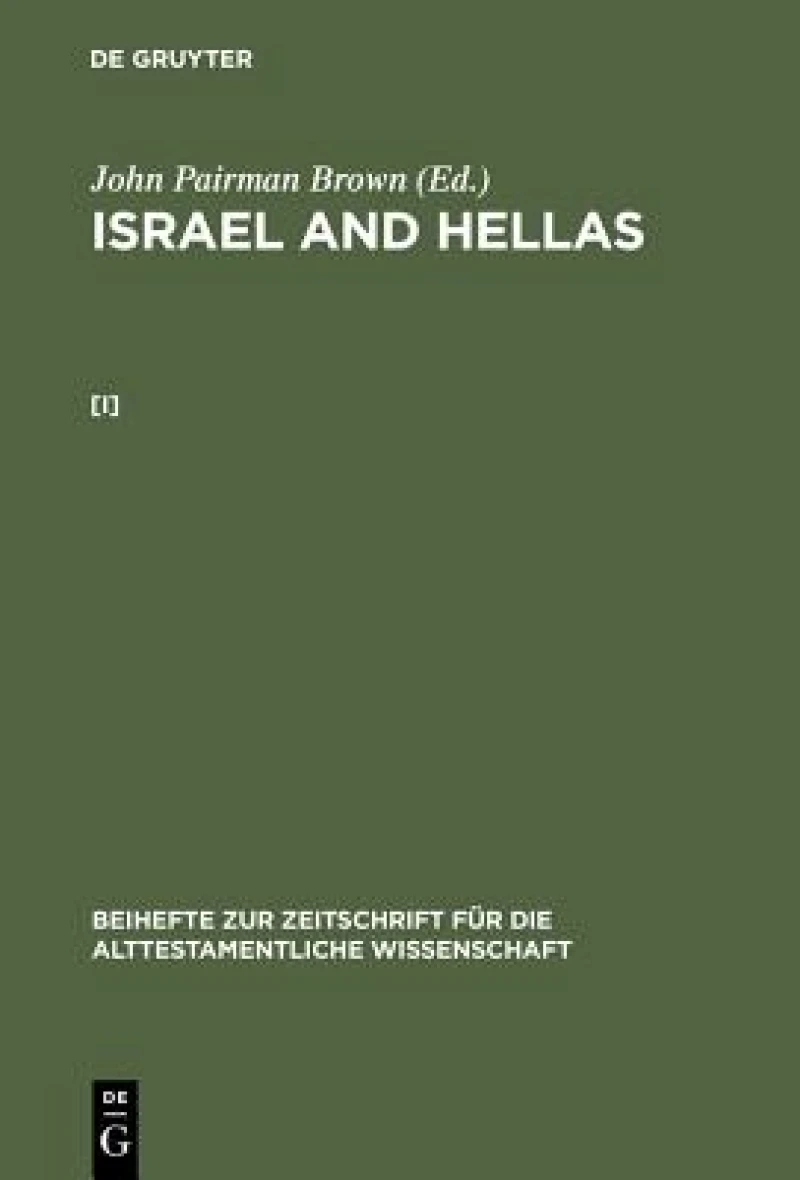 Israel and Hellas. [I]