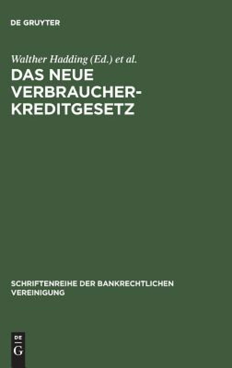 Das Neue Verbraucherkreditgesetz