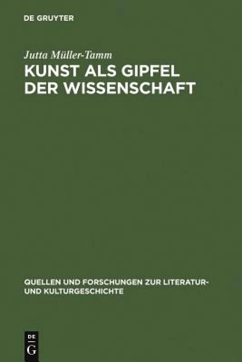 Kunst als Gipfel der Wissenschaft