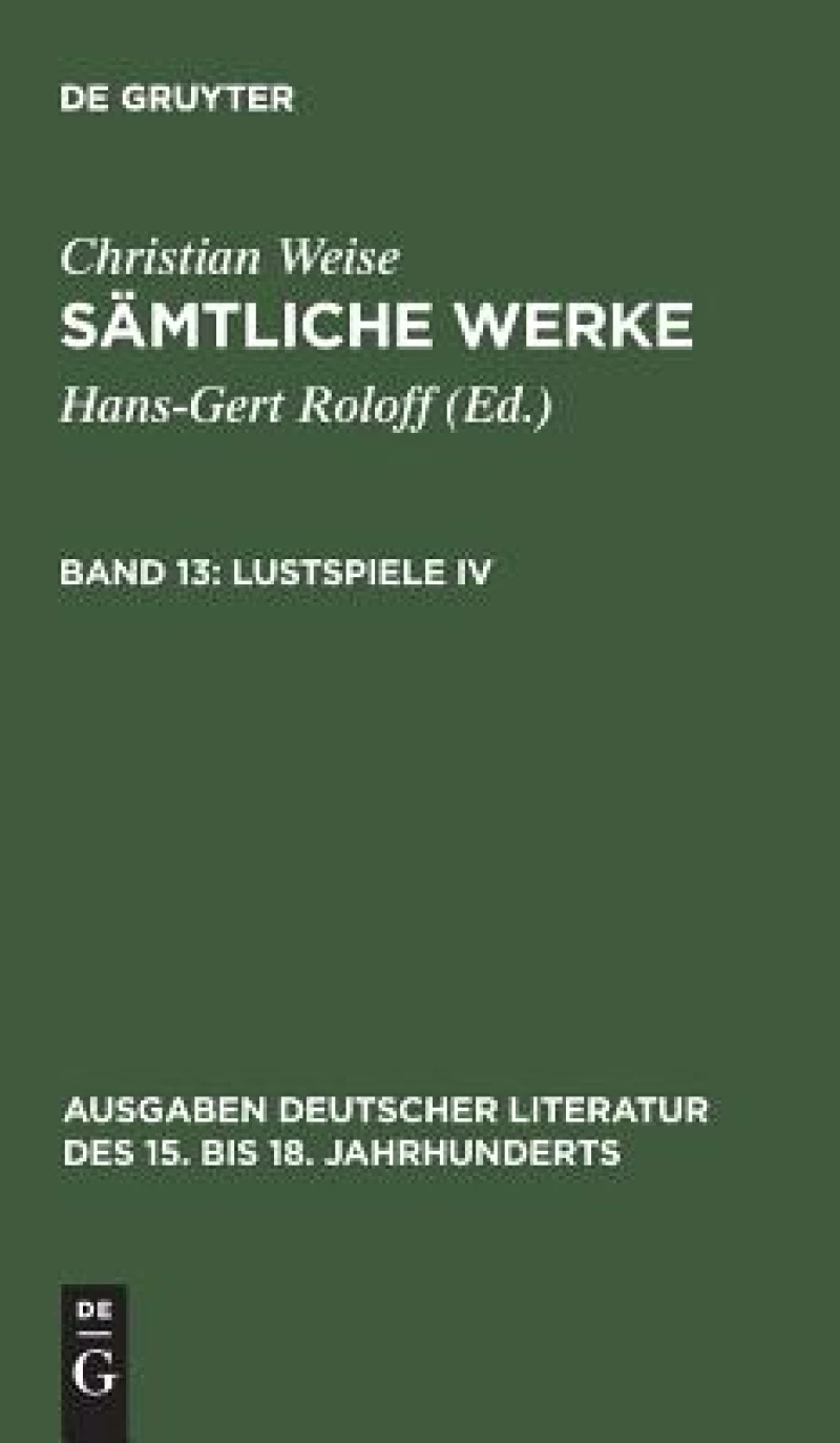 Lustspiele IV