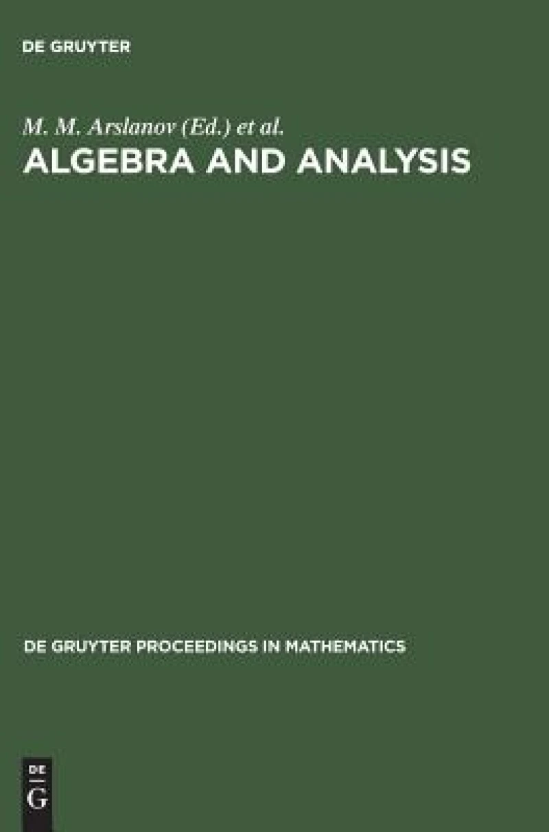 Algebra and Analysis