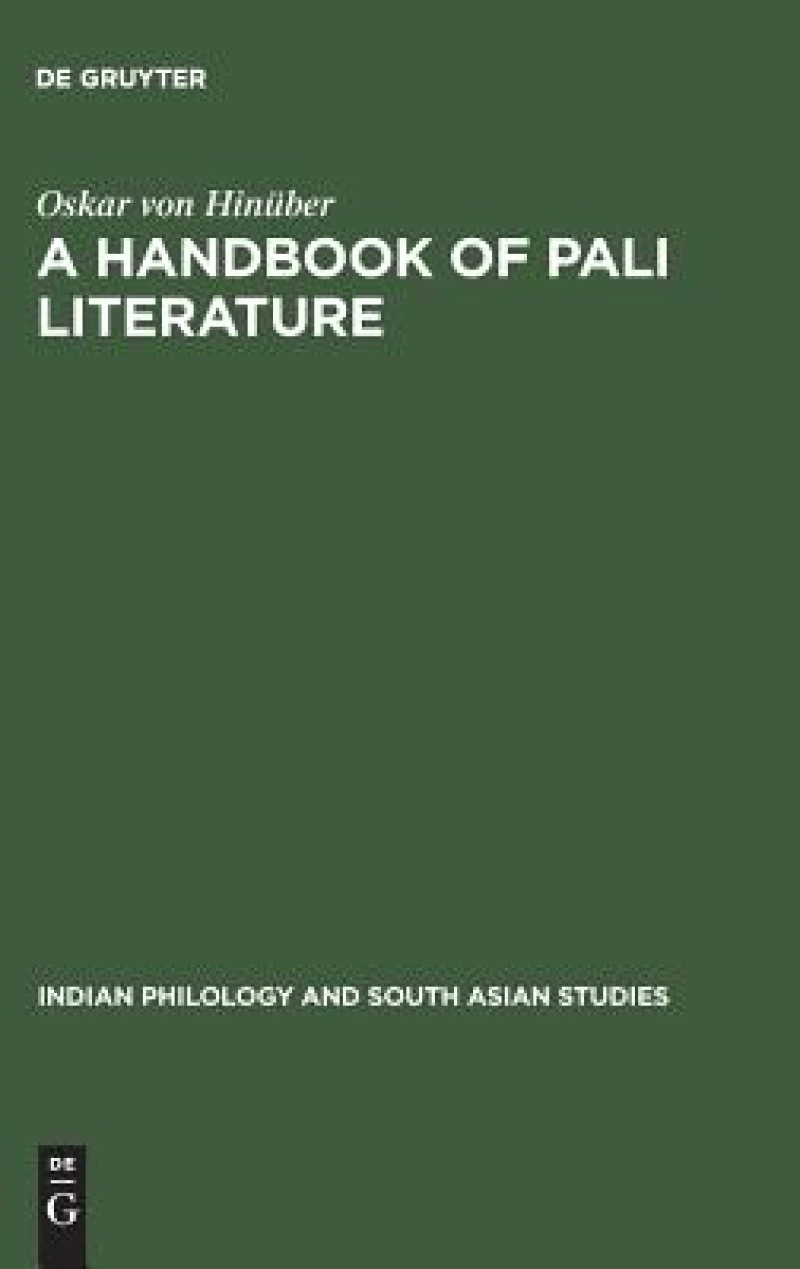 Handbook of Pali Literature