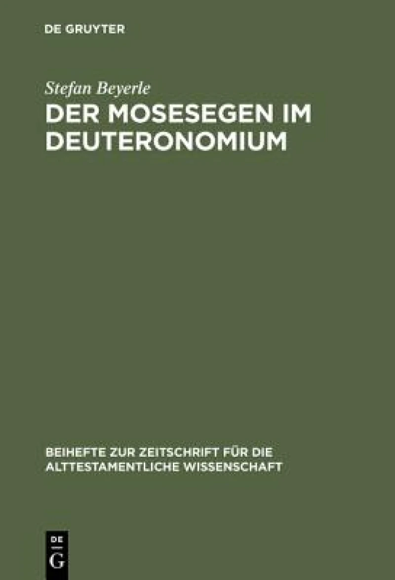 Mosesegen im Deuteronomium