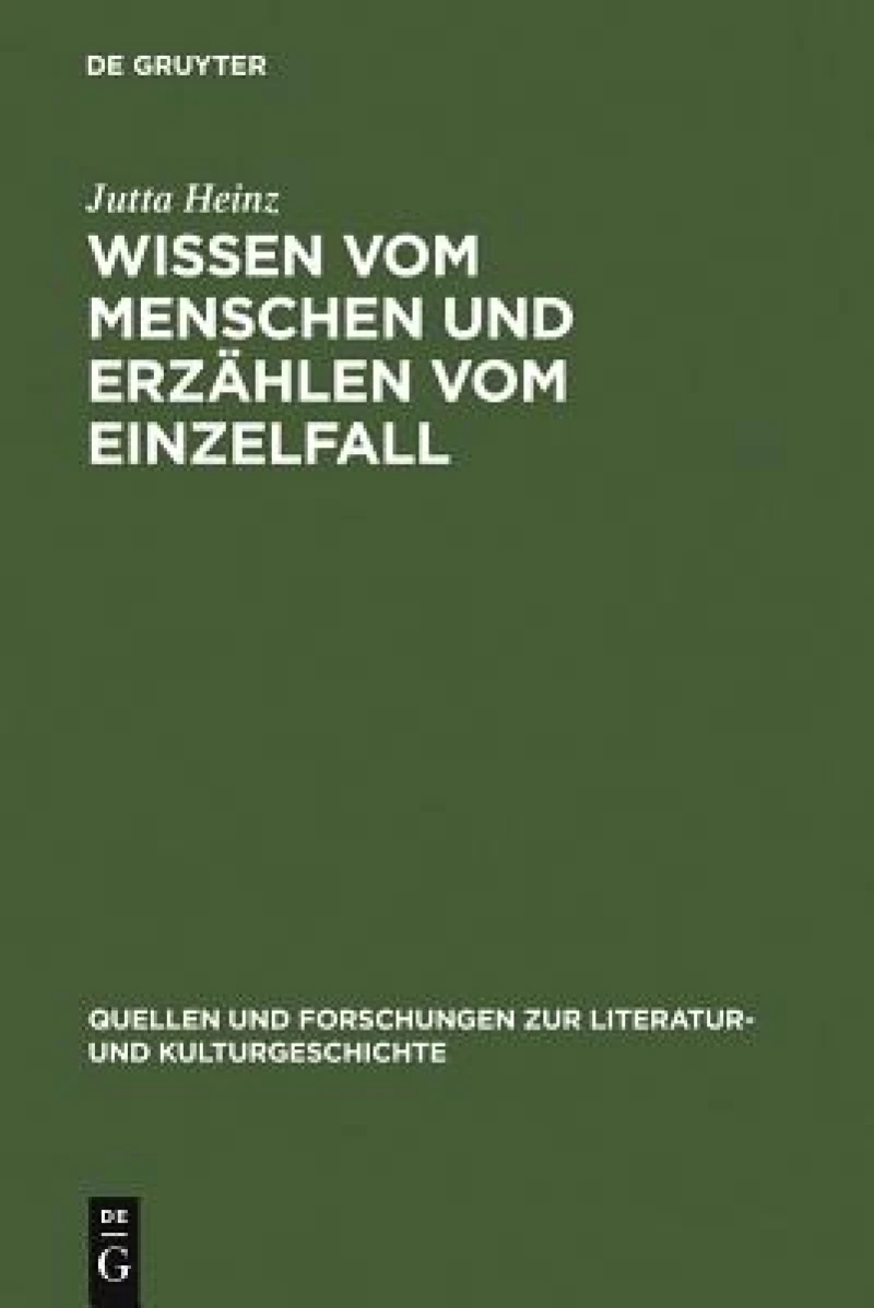 Wissen vom Menschen und Erzählen vom Einzelfall
