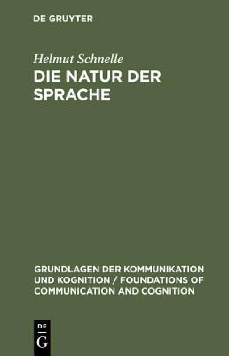 Die Natur Der Sprache