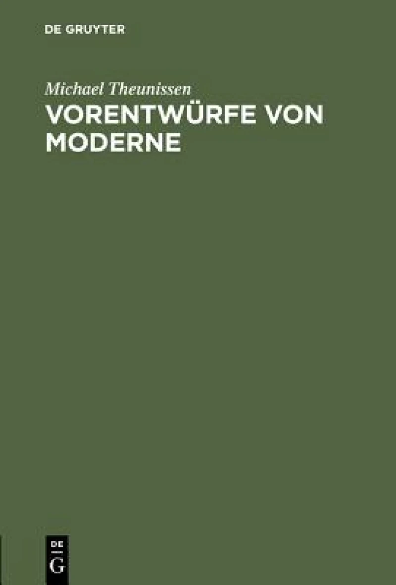 Vorentwurfe von Moderne