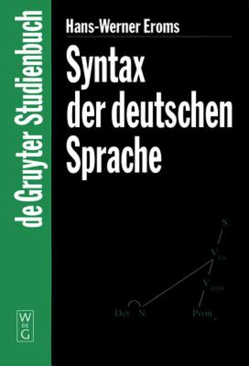 Syntax Der Deutschen Sprache