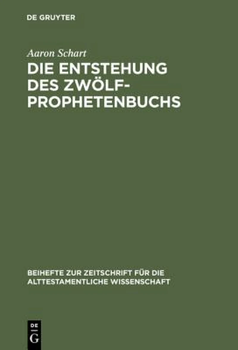 Entstehung des Zwölfprophetenbuchs