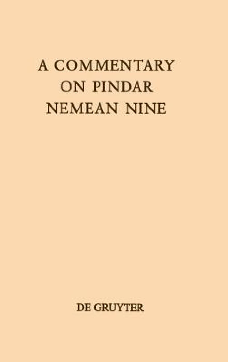 Commentary on Pindar, Nemean Nine