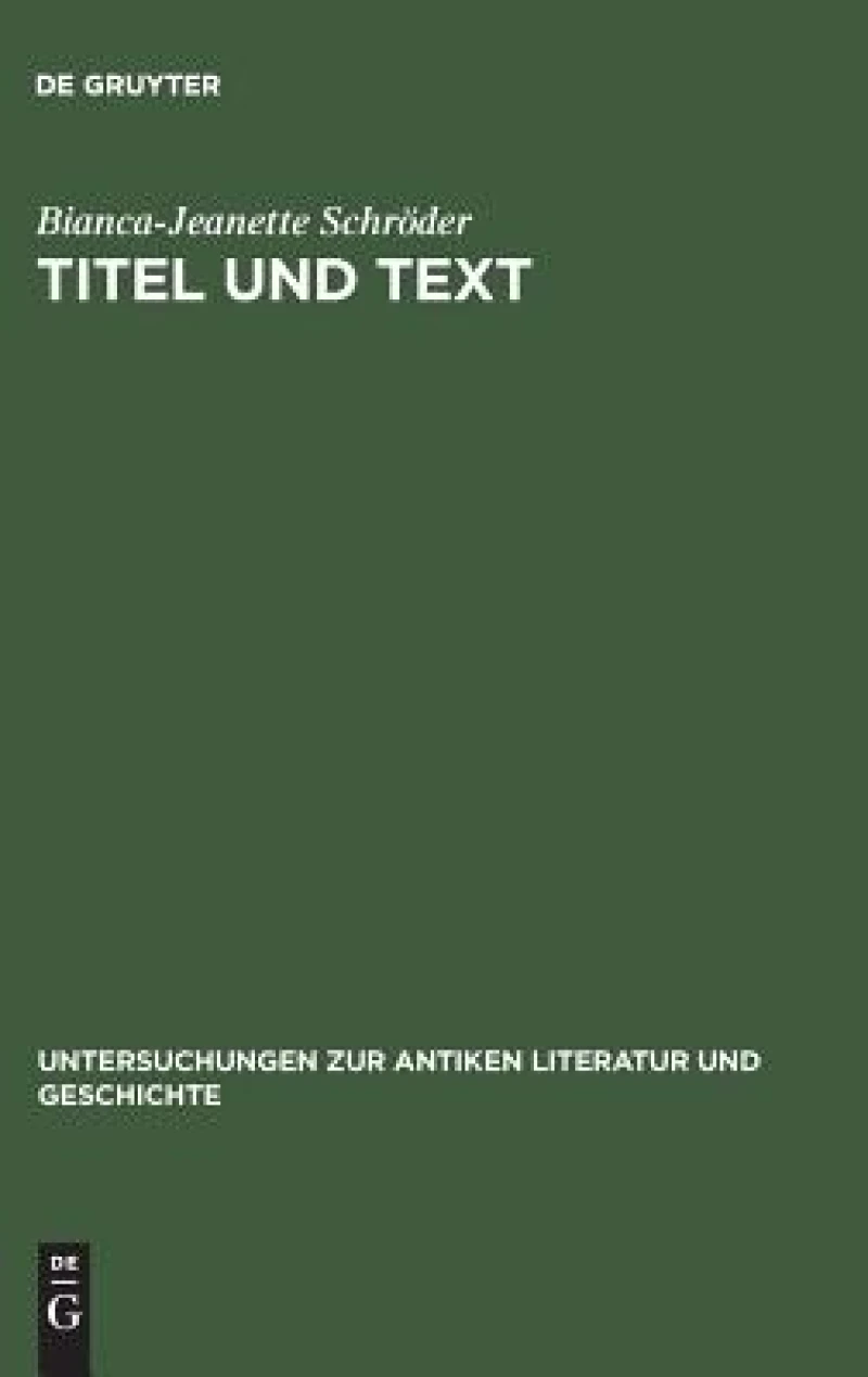 Titel und Text