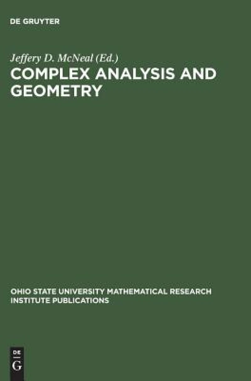 Complex Analysis and Geometry