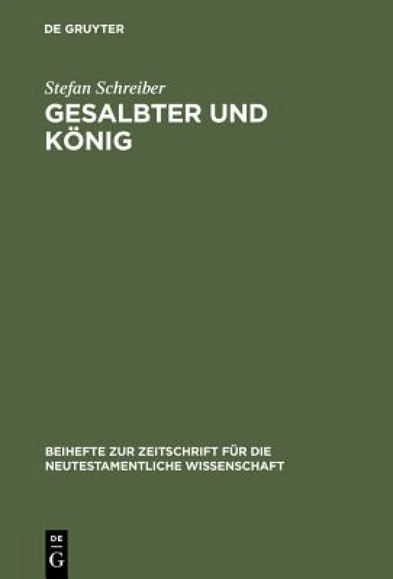 Gesalbter Und Konig