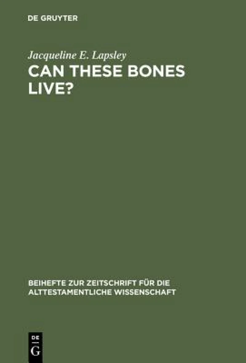 Can These Bones Live?