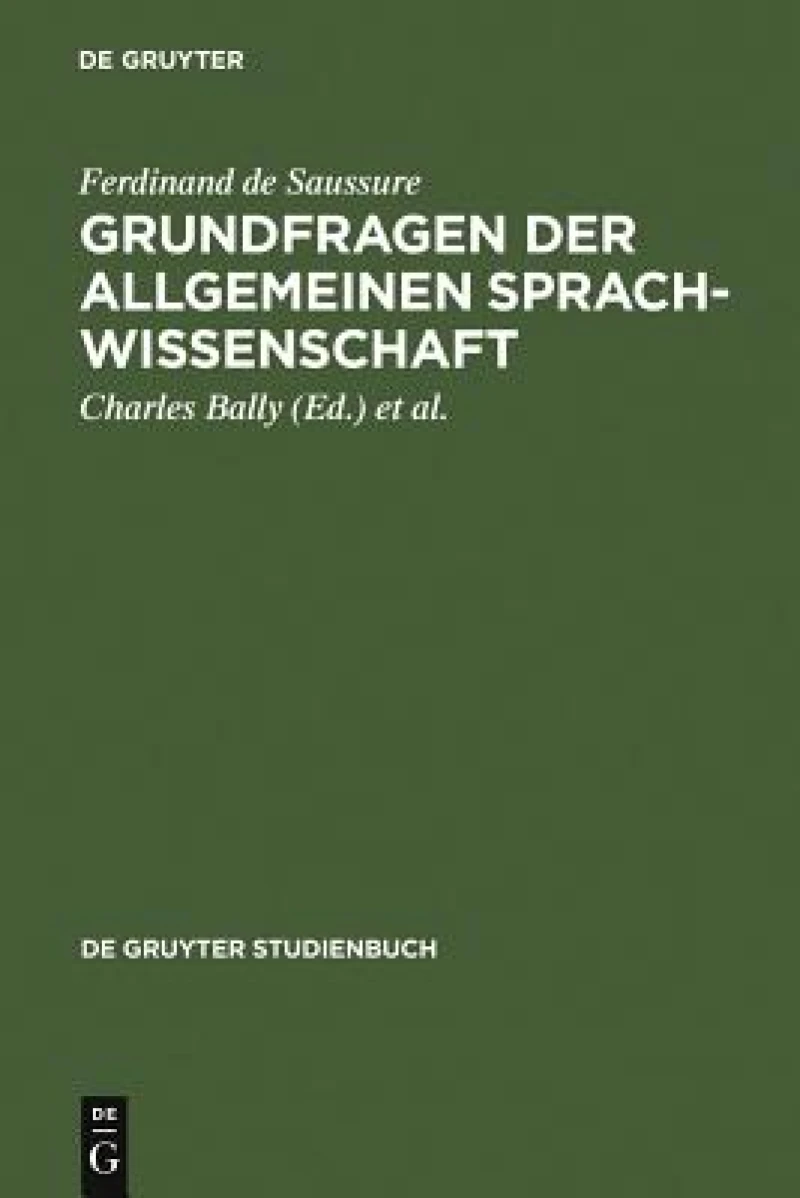Grundfragen Der Allgemeinen Sprachwissenschaft
