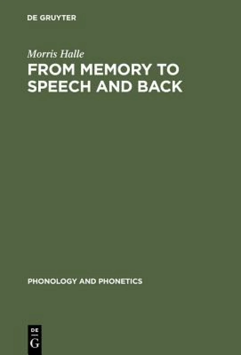 From Memory to Speech and Back