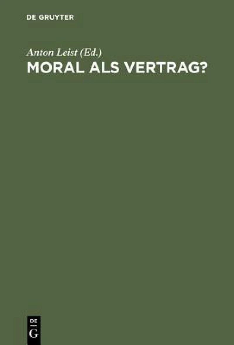 Moral als Vertrag?