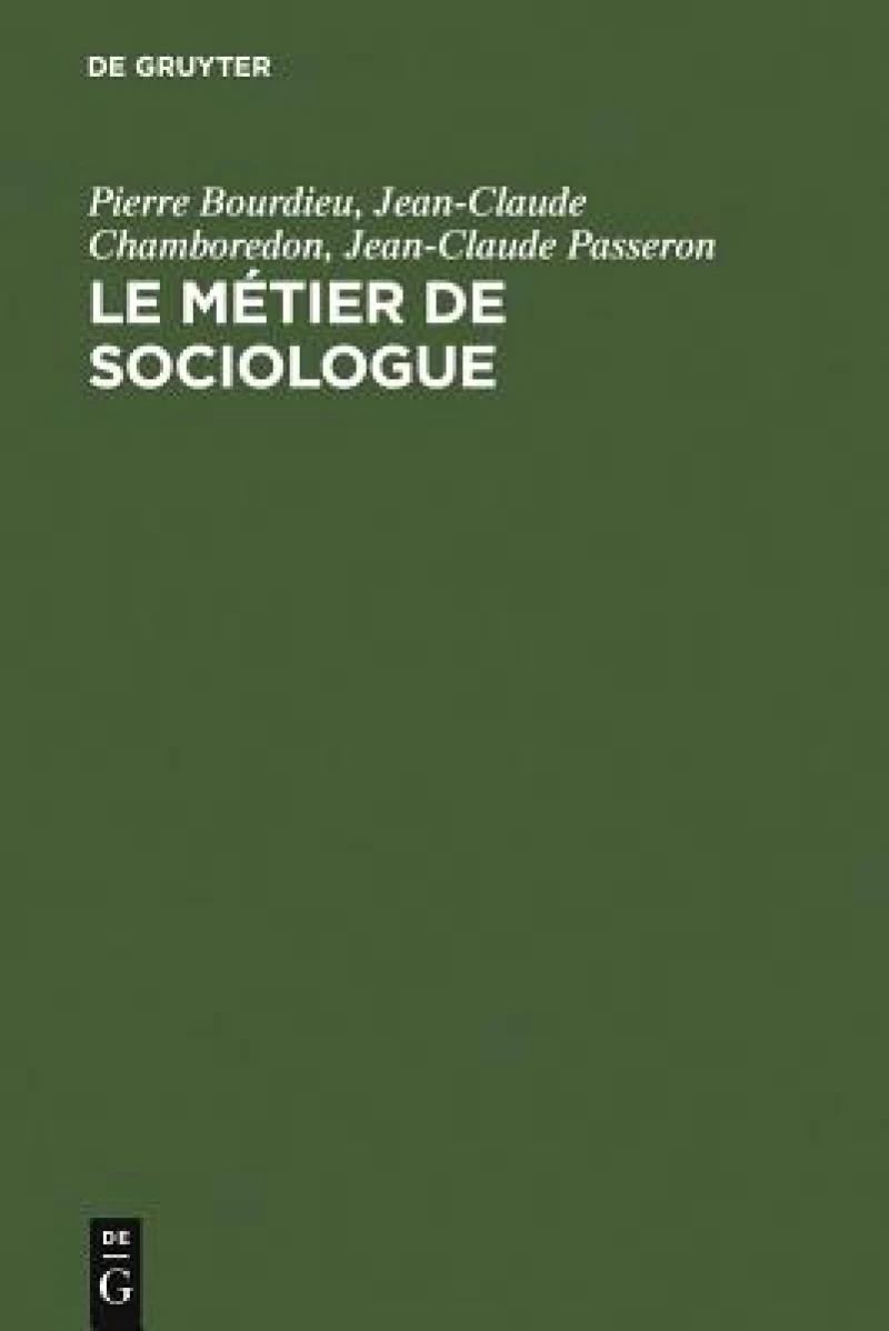 Le métier de sociologue