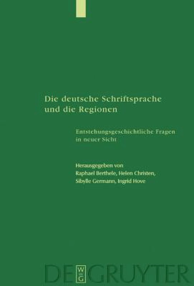 deutsche Schriftsprache und die Regionen