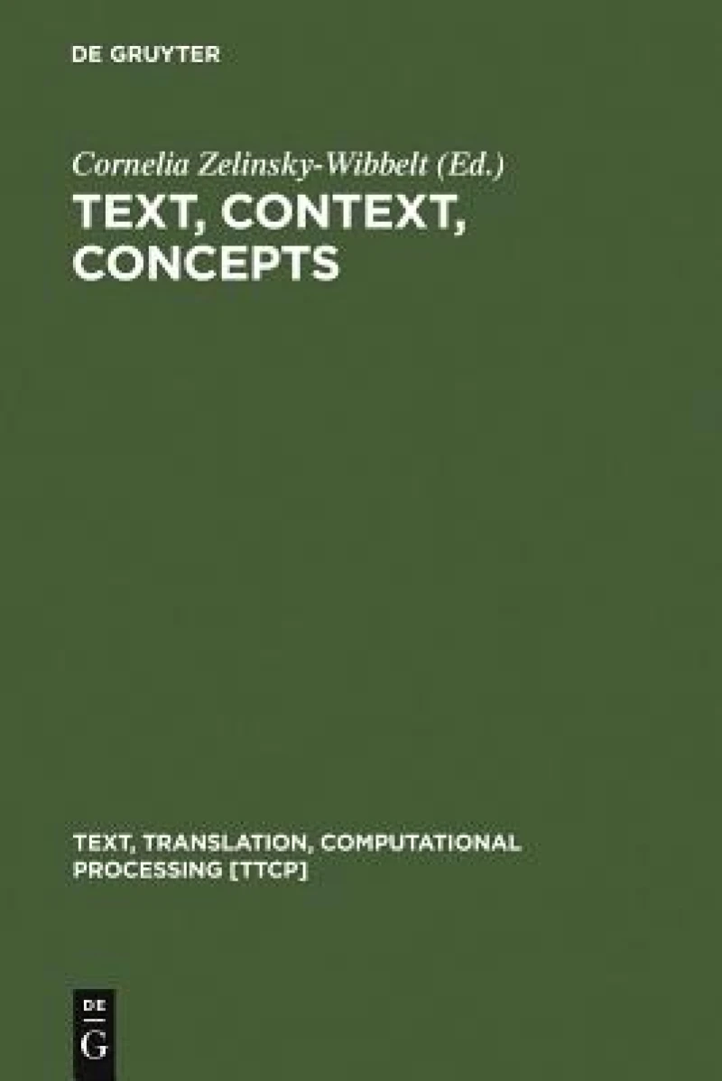 Text, Context, Concepts