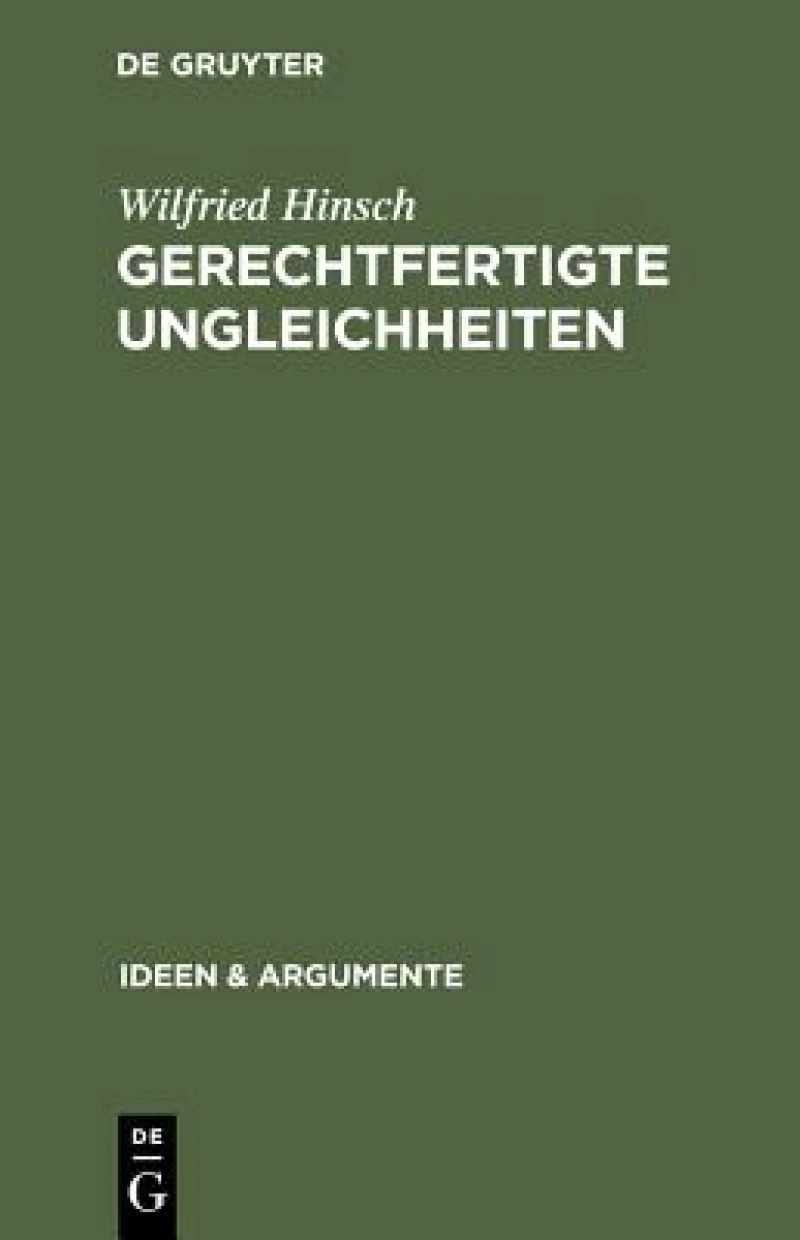 Gerechtfertigte Ungleichheiten