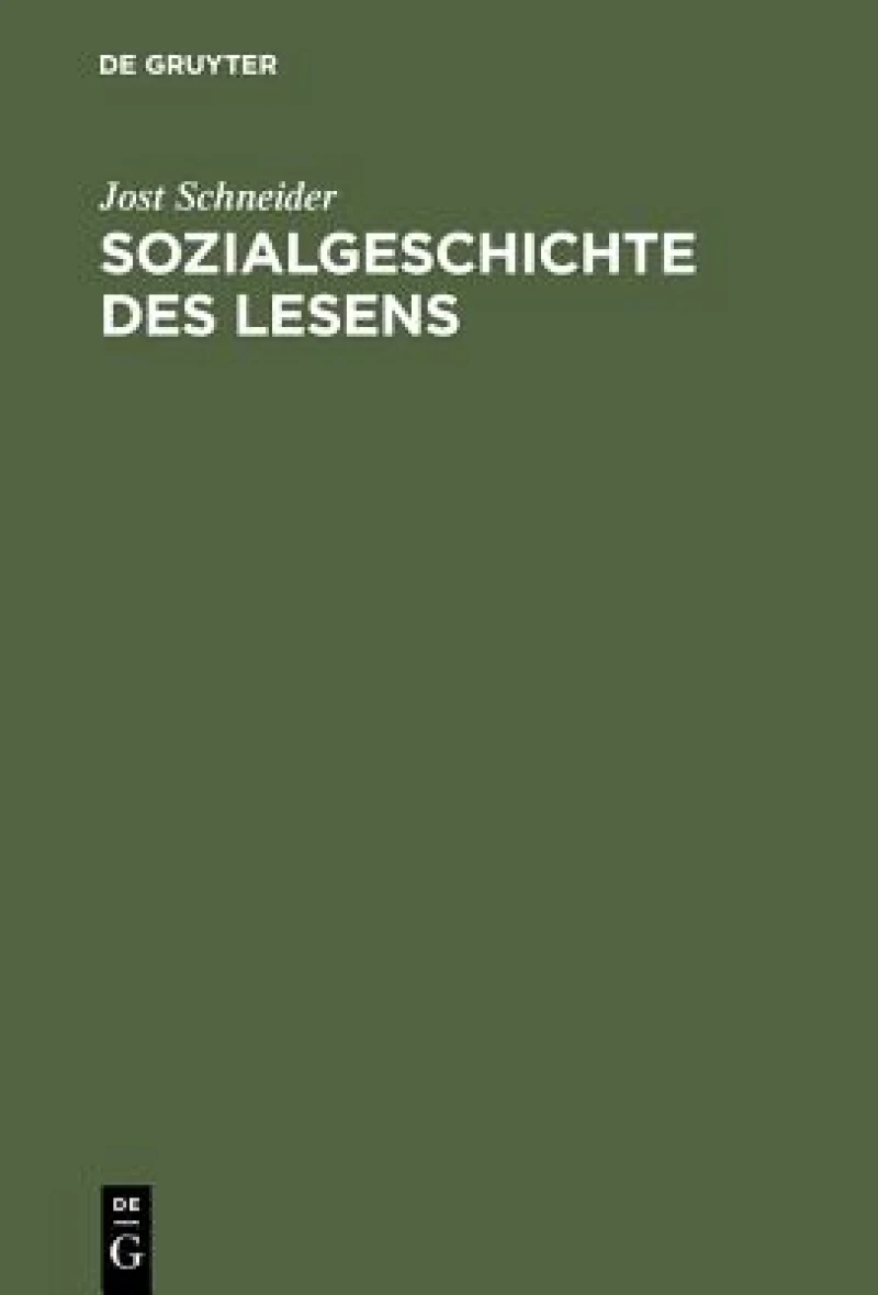 Sozialgeschichte des Lesens