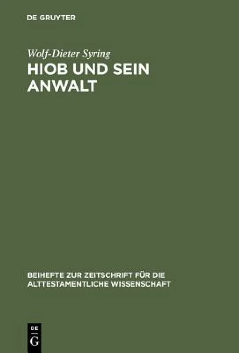 Hiob Und Sein Anwalt