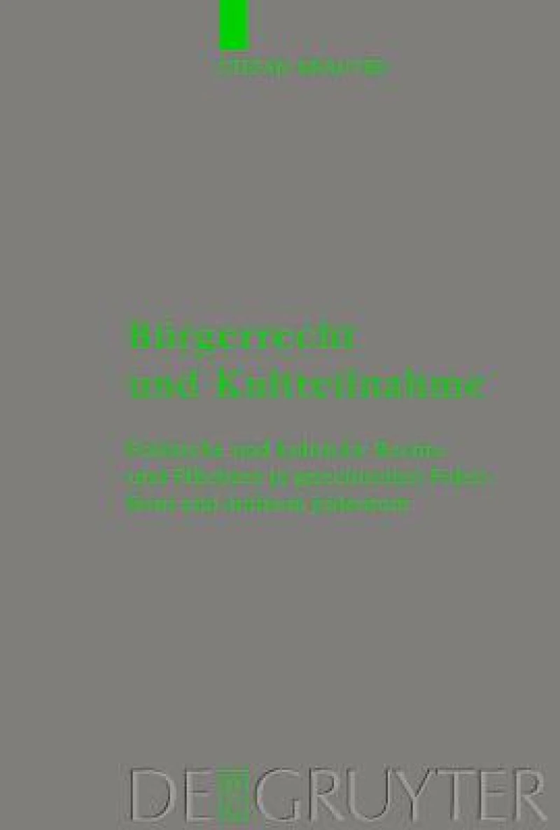 Bürgerrecht und Kultteilnahme