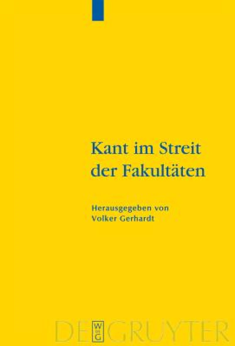 Kant Im Streit Der Fakultaten