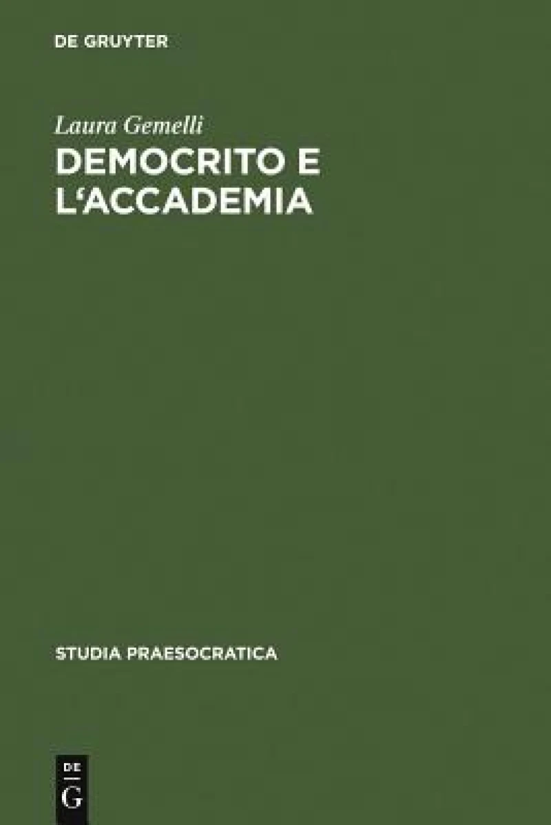 Democrito E L''Accademia