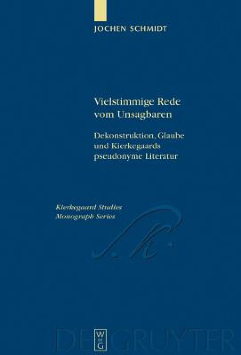 Vielstimmige Rede Vom Unsagbaren