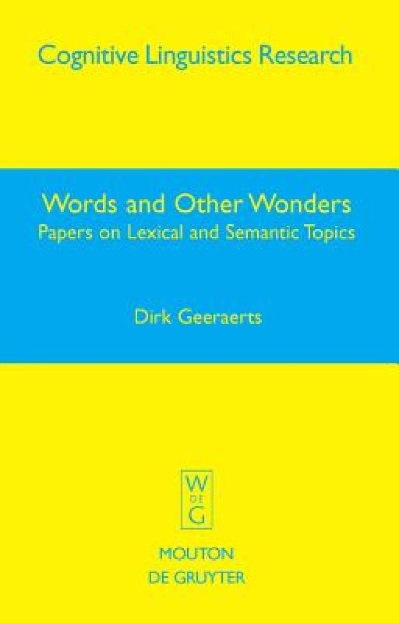 Words and Other Wonders