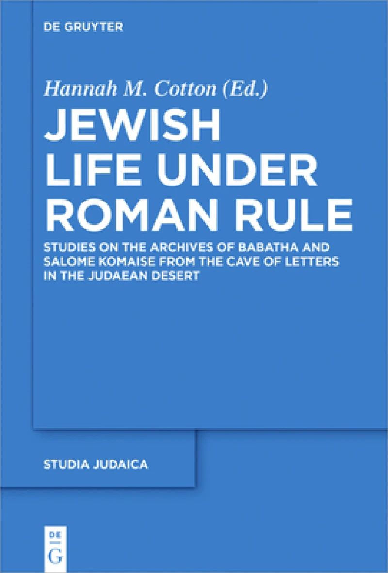 Roman Rule and Jewish Life