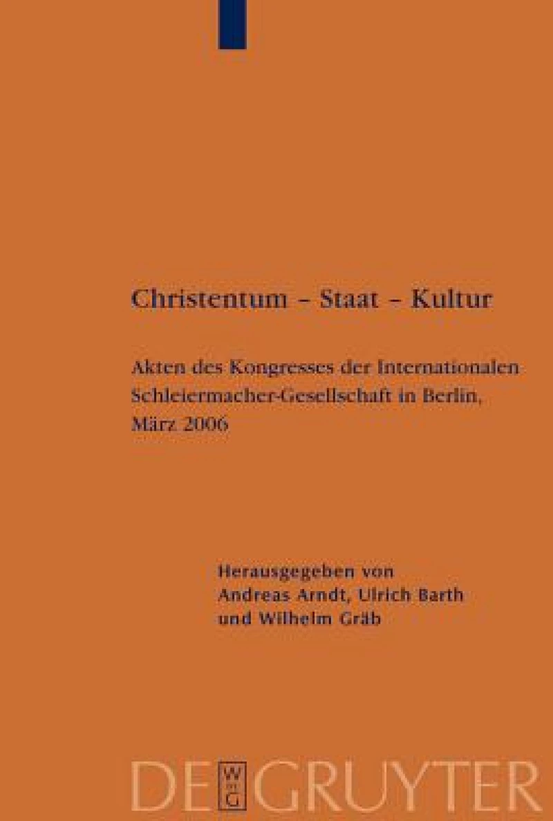 Christentum – Staat – Kultur