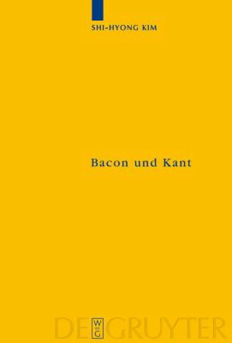 Bacon und Kant