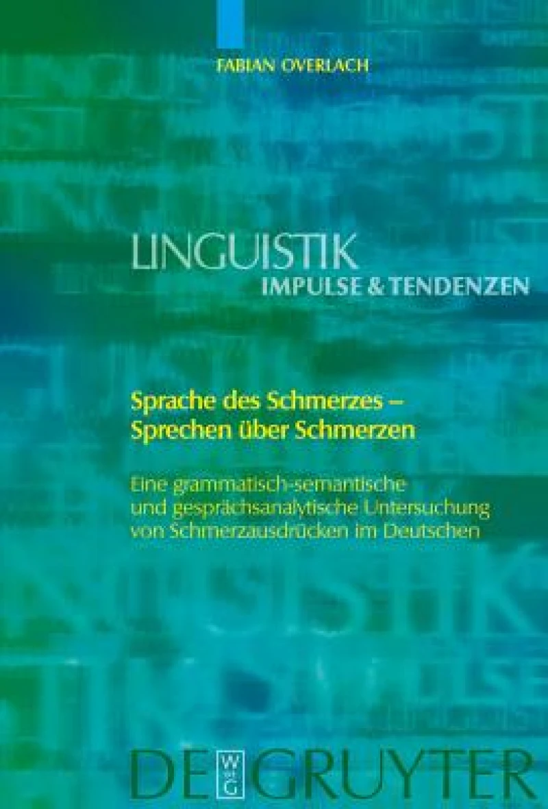 Sprache Des Schmerzes - Sprechen Uber Schmerzen