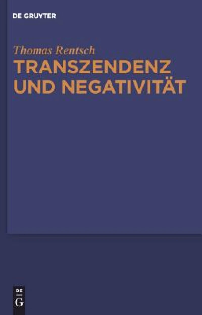 Transzendenz Und Negativitat