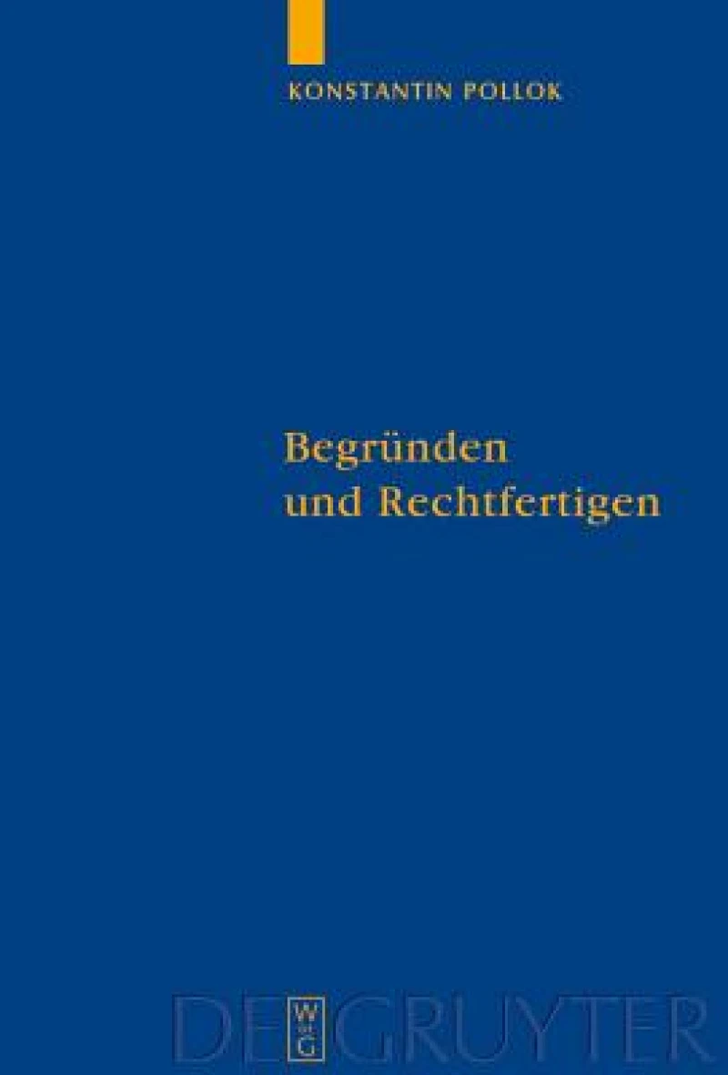 Begrunden Und Rechtfertigen