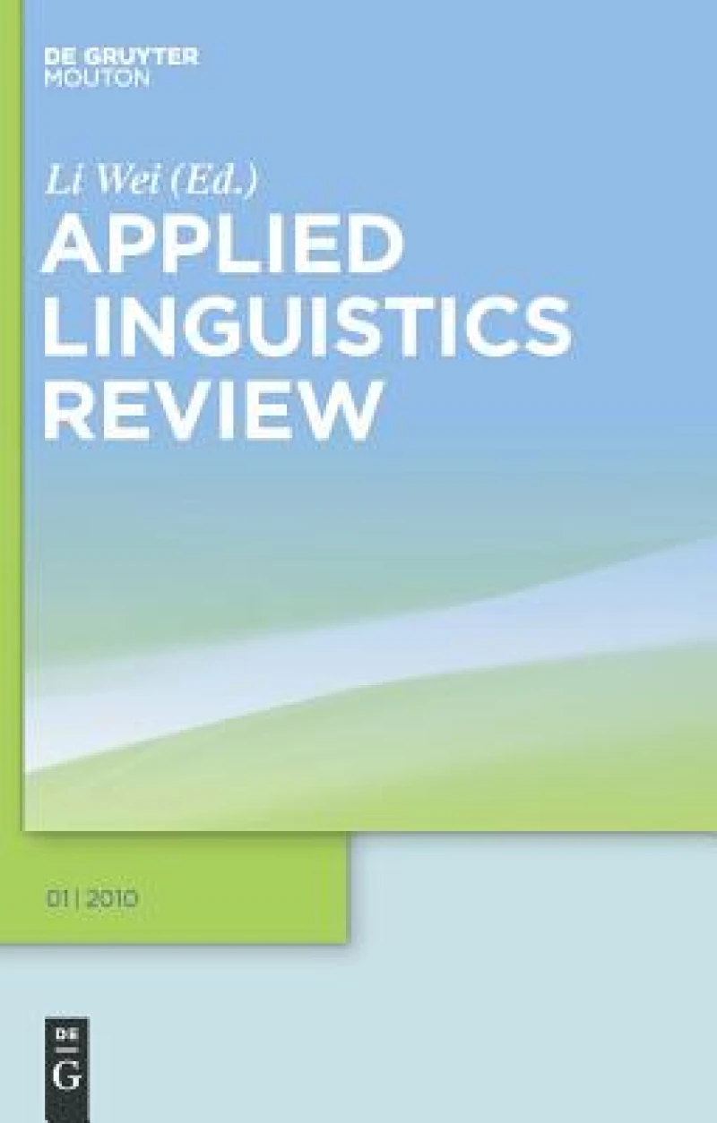 Applied Linguistics Review. 2010 1