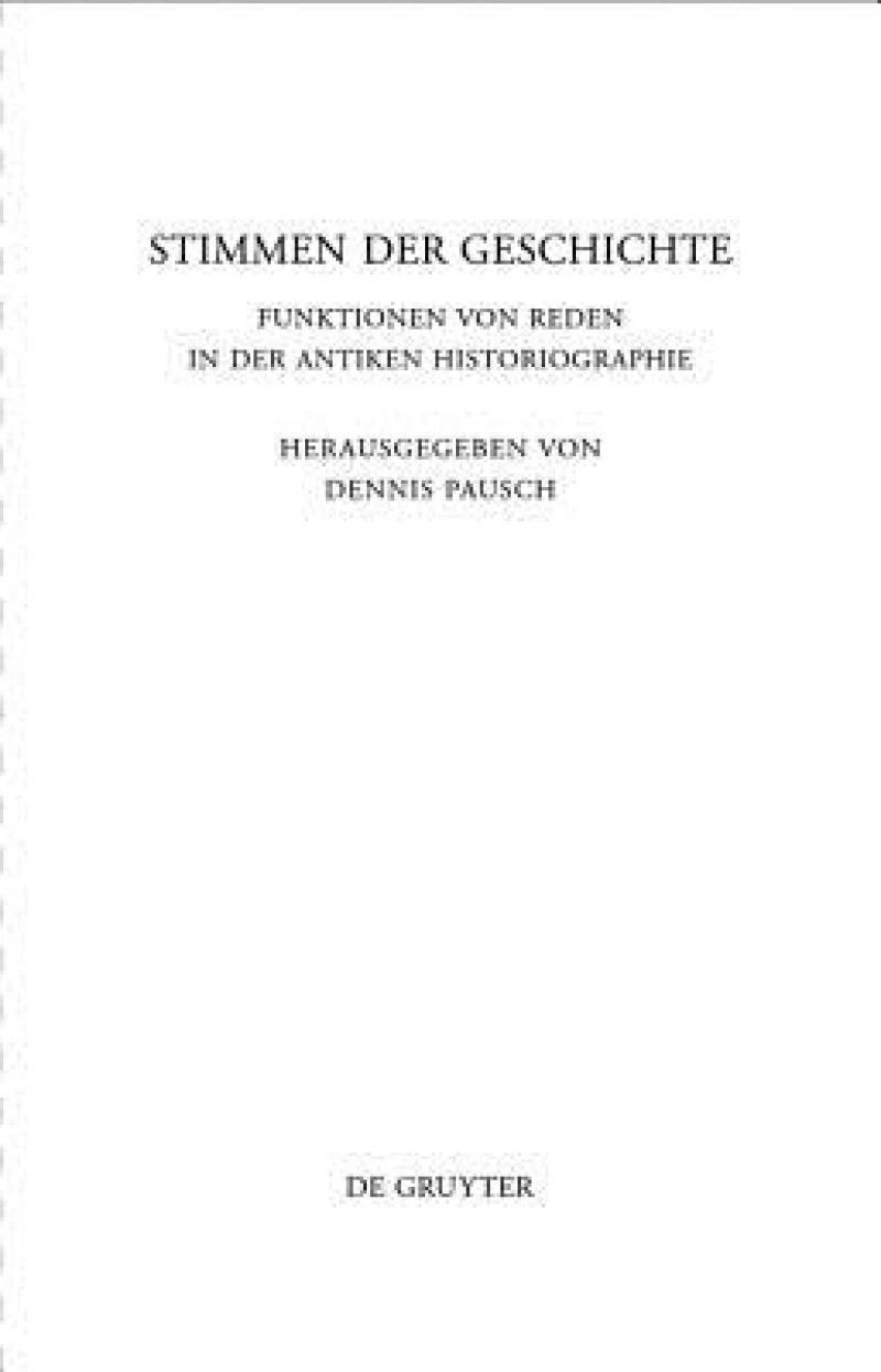 Stimmen Der Geschichte