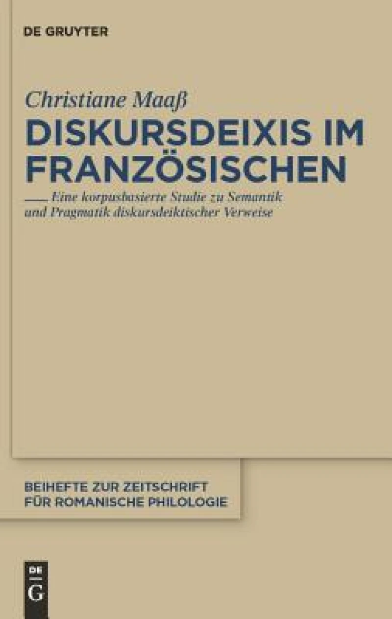 Diskursdeixis im Franzosischen