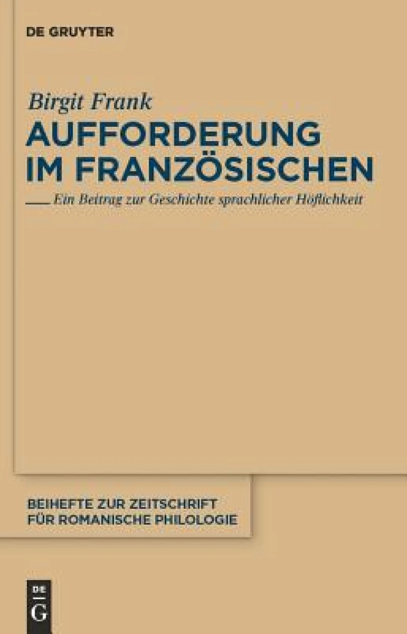 Aufforderung im Franzosischen