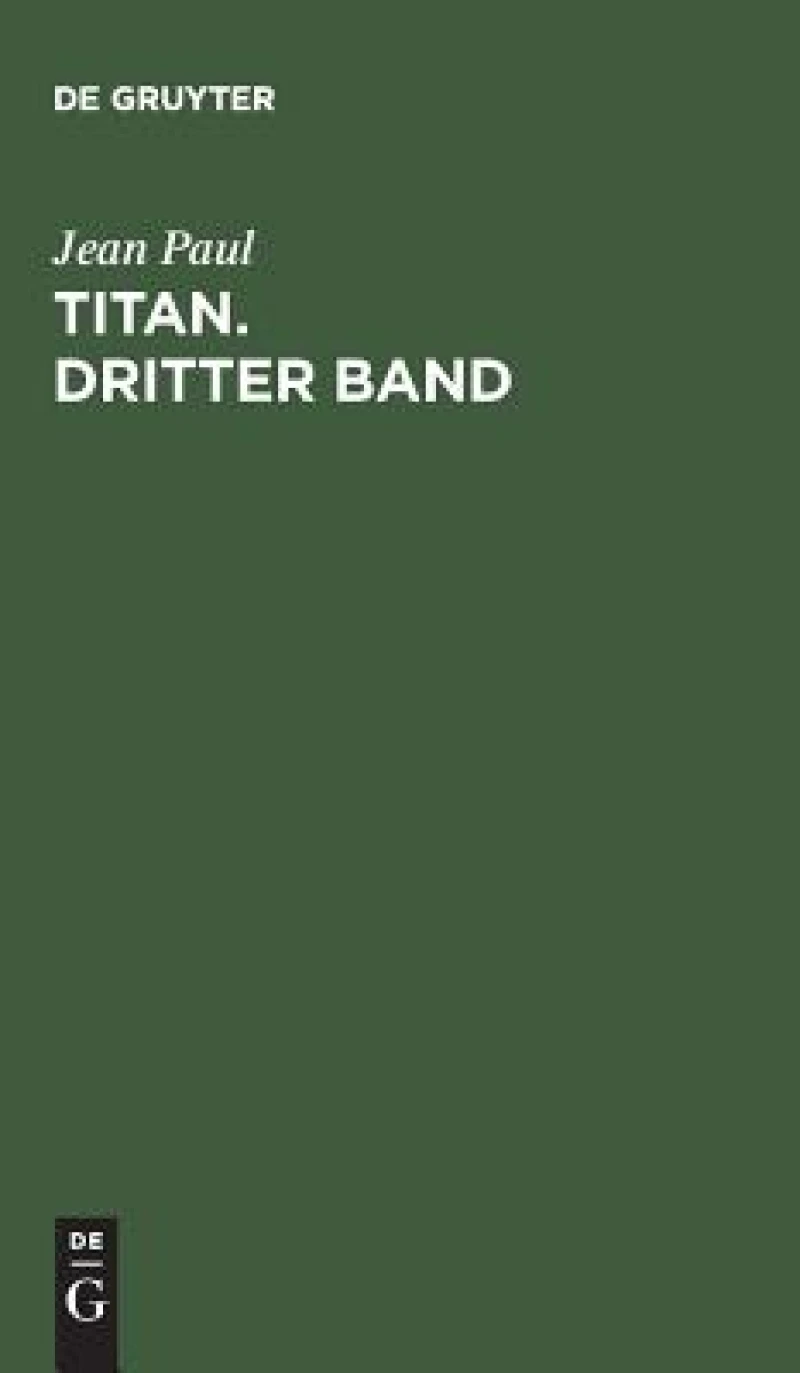 Titan. Dritter Band