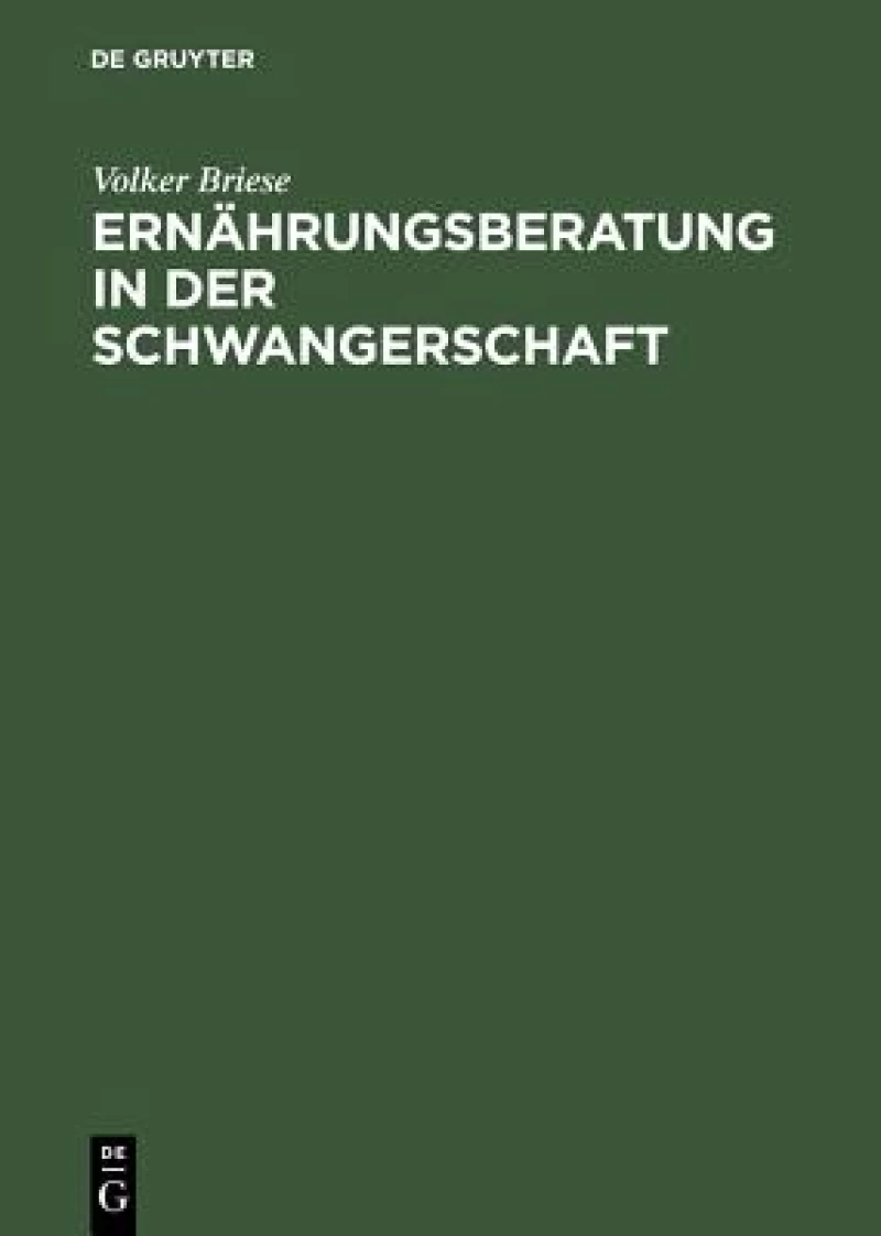 Ernährungsberatung in der Schwangerschaft